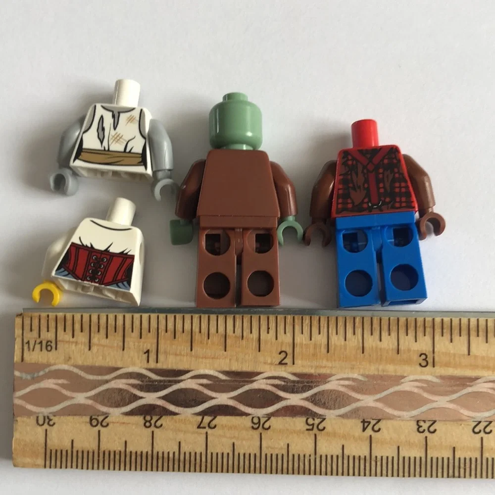 LEGO MONSTERS MINI FIGS LEGO Werwolf LEGO Frankenstein LEGO Zombie Bride